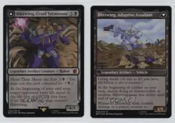 Blitzwing Cruel Tormentor // Adaptive Assailant Foil Magic Transformers #004 - Image 3