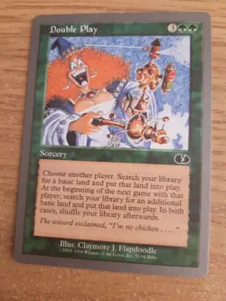 MTG 1 x Double Play - Unglued - Image 1