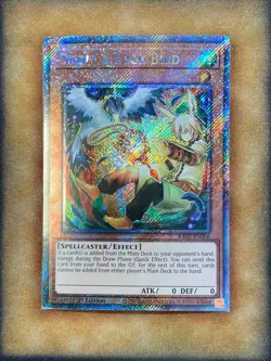 Yugioh Droll & Lock Bird RA02-EN006 Platinum Secret Rare Alt Art 1st Ed NM - Image 1
