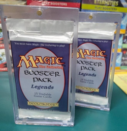 MTG Sealed Magic The Gathering English Legends Booster Pack - 1994 - Image 1