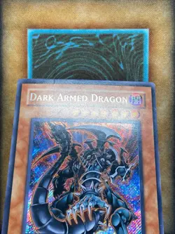 Yugioh Dark Armed Dragon PTDN-EN019 Secret Rare 1st Ed MP - Image 4