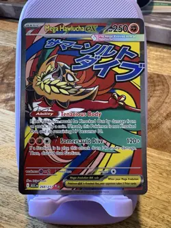 Pokemon TCG Mega Hawlucha ex - 268/217 - ME: Ascended Heroes Mega Attack Rare - Image 1