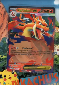 Pokemon TCG Mega Charizard Y EX - 022/217 - Ascended Heroes Holo NM/M - Image 1