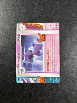 NFC Miscut - Mismagius 088/193 - Trick Or Trade 2023 - Error - Pokemon TCG - Image 1