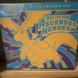 Pokemon Mega Evolution Ascended Heroes Elite Trainer Box Booster 2024 Dragonite… - Image 1
