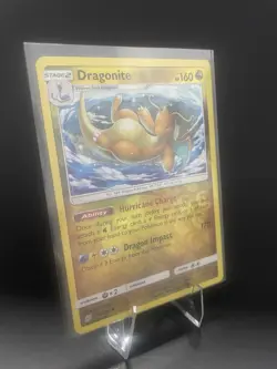 Unified Minds Dragonite Rev Holo Pokemon TCG Card 151/236 NM Condition - Image 3