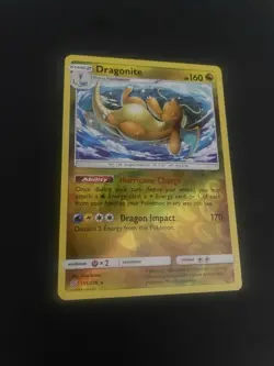 Unified Minds Dragonite Rev Holo Pokemon TCG Card 151/236 NM Condition - Image 5