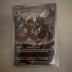 Pokemon TCG BLK Bolt WHT FLR 4 IR Card Lot Holo Audino Watchog Durant Bisharp - Image 5