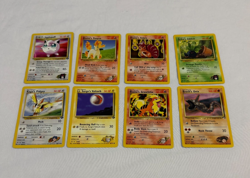 8 Pokemon Gym Challenge and Heroes Lot NM to LP, No Doubles, Vintage 2000 PICS - Image 1
