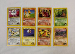 8 Pokemon Gym Challenge and Heroes Lot NM to LP, No Doubles, Vintage 2000 PICS - Image 2