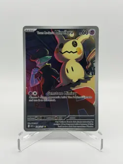 Pokemon TCG Team Rockets Mimikyu IR 238/217 Ascended Heroes Near Mint Condition - Image 1