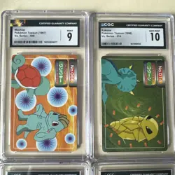 Topsun Vs. Series Pokemon Massive Lot CGC Meowth Vulpix Mewtwo Haunter And More - Image 2