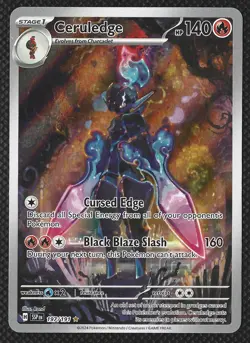 Ceruledge 197/191 - Scarlet & Violet: Surging Sparks - Illustration Rare Pokemon - Image 1
