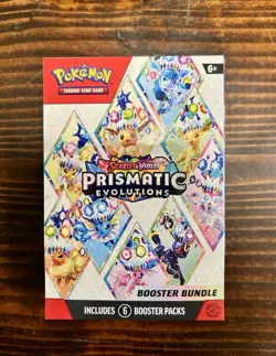 FACTORY SEALED Pokemon Booster Bundles Prismatic Evolutions + Phantasmal Flames - Image 2