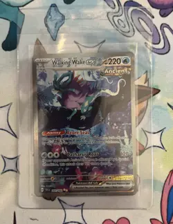 Pokemon TCG Walking Wake EX Special Illustration Rare Temporal Forces 205/162 - Image 3