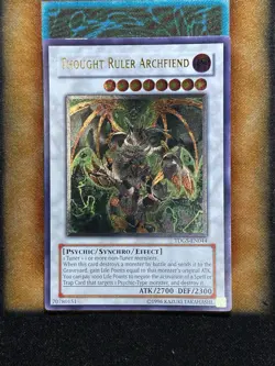 Yugioh Thought Ruler Archfiend TDGS-EN044 Ultimate Rare LP - Image 1