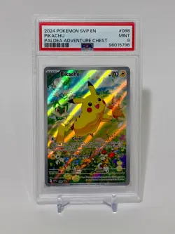Pokemon TCG Pokemon Pikachu 88 Promo Holo PSA 9 - Image 1