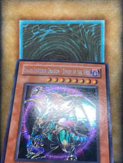 Yugioh Chaos Emperor Dragon - Envoy of the End IOC-000 Secret Rare 1st Ed VLP - Image 3