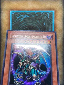 Yugioh Chaos Emperor Dragon - Envoy of the End IOC-000 Secret Rare 1st Ed VLP - Image 4