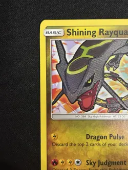 Pokemon TCG Shining Rayquaza 56/73 Shining Legends Holo Shiny Rare 2017 120 HP - Image 2