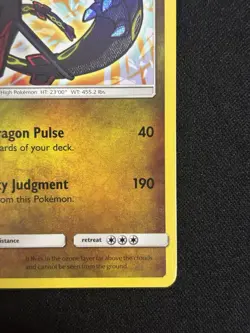 Pokemon TCG Shining Rayquaza 56/73 Shining Legends Holo Shiny Rare 2017 120 HP - Image 4