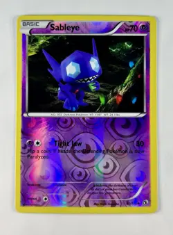 Sableye 2013 Pokemon Legendary Treasures Reverse Holo #61/113 * Near Mint - Image 1