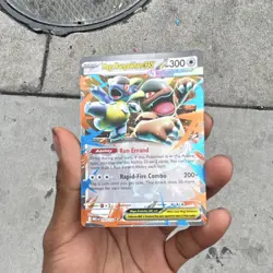 Pokemon Mega Kangaskhan EX 104/132 Me01 Mega Evolution 300 HP Double Rare Holo - Image 1