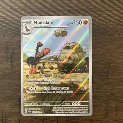Mudsdale - 175/162 Pokemon TCG Illustration Rare SV05: Temporal Forces Near Mint - Image 1