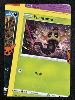 NFC Miscut - Phantump 016/196 - Trick Or Trade 2023 - Error - Pokemon TCG - Image 2