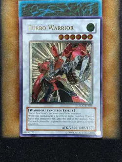 Yugioh Turbo Warrior CSOC-EN038 Ultimate Rare NM - Image 1