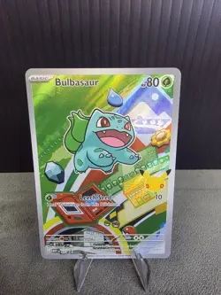 Bulbasaur 037 MEP: First Partner Black Star Promo (IR) Pokemon TCG English NM - Image 2