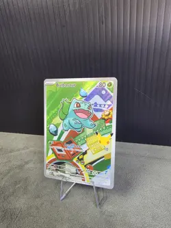 Bulbasaur 037 MEP: First Partner Black Star Promo (IR) Pokemon TCG English NM - Image 3