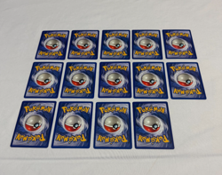 14 Pokemon Base Set Lot, LP, No Doubles, Vintage 2000 Wizards PICTURES - Image 5