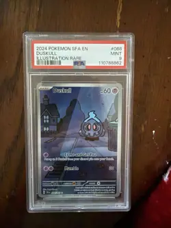 Pokemon TCG Duskull Sv: Shrouded Fable 068/064 Illustration Rare PSA 9 - Image 1