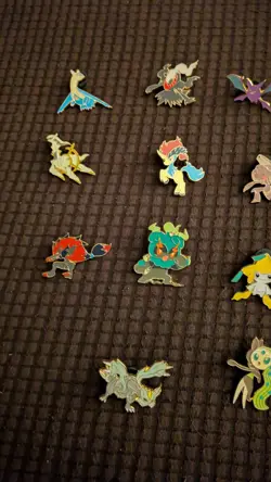 Pokemon TCP Pin Collection Lot - Latios, Latias, Venusaur, Celebi, Arceus - Image 2