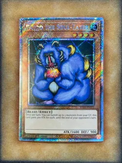 Yugioh Bazoo the Soul-Eater RA03-EN111 Platinum Secret Rare 1st Ed NM - Image 1