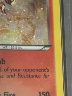 2013 Pokemon Black & White Charizard Holo Cosmos PSA 1 SWIRL! 19/113 - Image 3