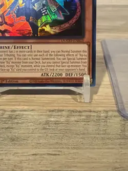 Yu-Gi-Oh! K9-04 Noroi DOOD-EN025 1st Edition Machine Effect ATK/2200 DEF/1500 - Image 5