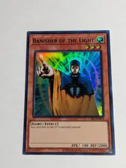 Yugioh Banisher of the Light SRL-EN078 Super Rare 25th Anniversary NM - Image 1
