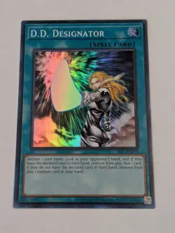 Yugioh D.D. Designator IOC-EN039 25th Anniversary Super Rare NM - Image 1