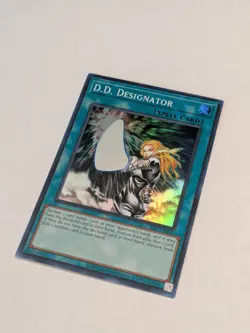 Yugioh D.D. Designator IOC-EN039 25th Anniversary Super Rare NM - Image 2