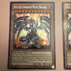 Yu-Gi-Oh! Red-Eyes Darkness Metal Dragon 1st Edition LCJW-EN050 - Image 2