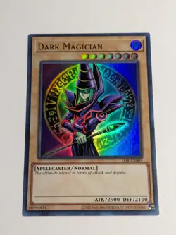 Yugioh Dark Magician LOB-EN005 Ultra Rare 25th Anniversary NM - Image 1