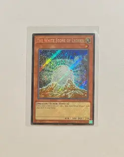 Yu-Gi-Oh! The White Stone Of Legend #LCKC-EN010 Secret Rare (NM) - Image 1