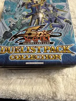 Yu-Gi-Oh! 5DS Duelist Pack Collectible Tin EMPTY - Yusei Fudo & Stardust Dragon - Image 3