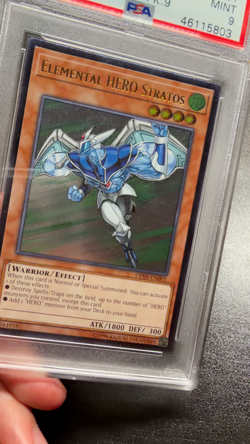Elemental Hero STRATOS OTS Tournament Pk. 9 Ultimate OP09-EN001 PSA 9 - Yugioh - Image 2