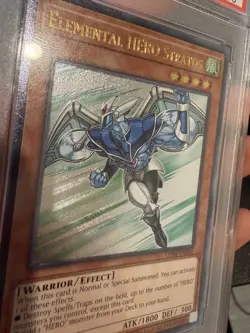Elemental Hero STRATOS OTS Tournament Pk. 9 Ultimate OP09-EN001 PSA 9 - Yugioh - Image 3