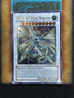 Yugioh Majestic Star Dragon SOVR-EN040 Ultimate Rare DAMAGED - Image 1
