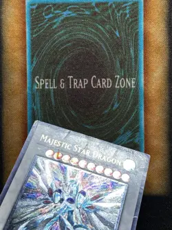 Yugioh Majestic Star Dragon SOVR-EN040 Ultimate Rare DAMAGED - Image 2