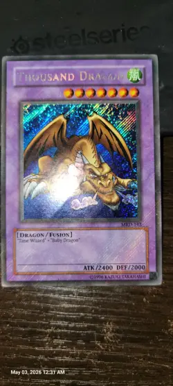 Yugioh! TCG Thousand Dragon MRD-143 Metal Raiders Unlimited - Image 1